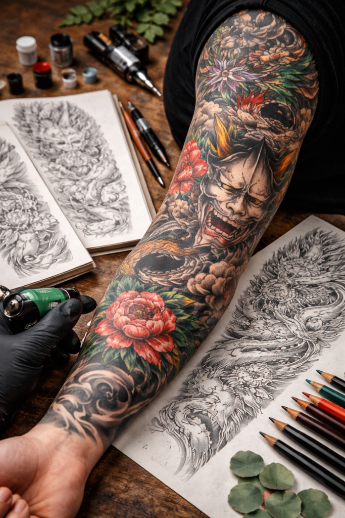 sleeve tattoos