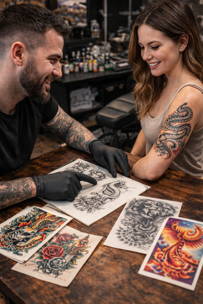 tattoo consultation